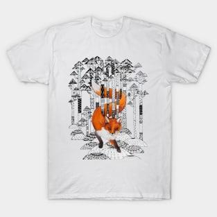 Fox in Forest T-Shirt